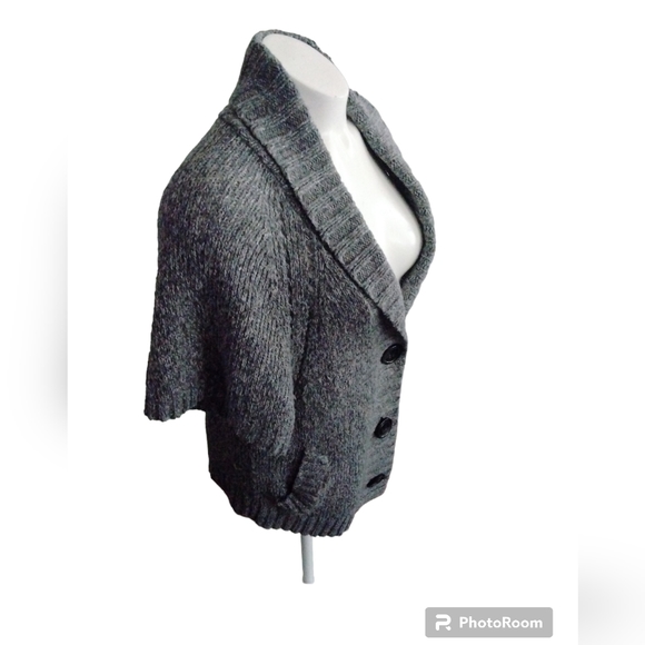 Old Navy grey button down sweater - Picture 6 of 6